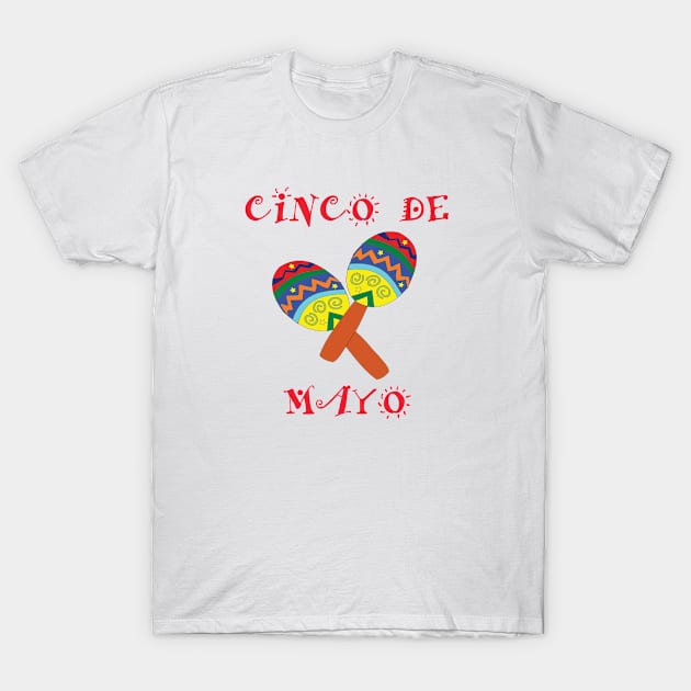 Cinco De Mayo T-Shirt by Kudostees